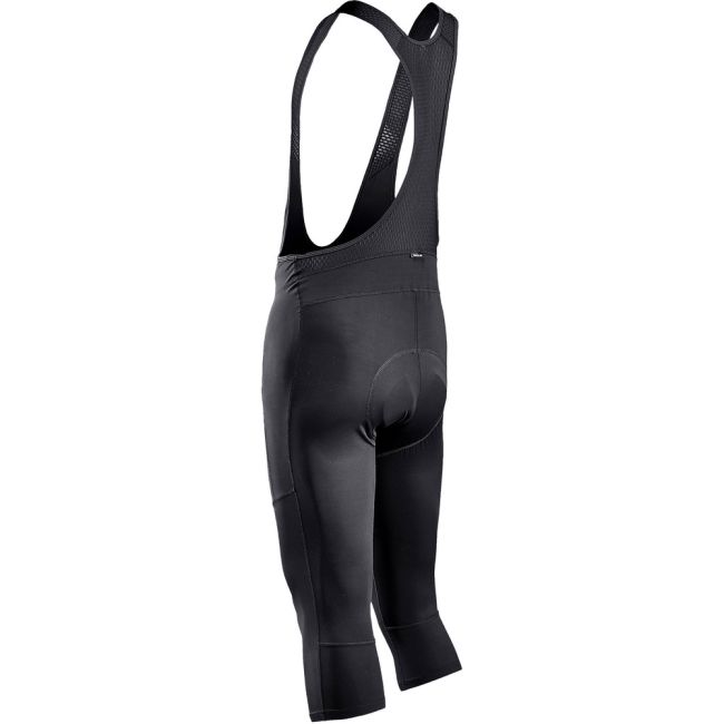 Northwave - pantaloni ciclism barbati, trei sferturi cu bretele Force 2 Bibknicker - negru