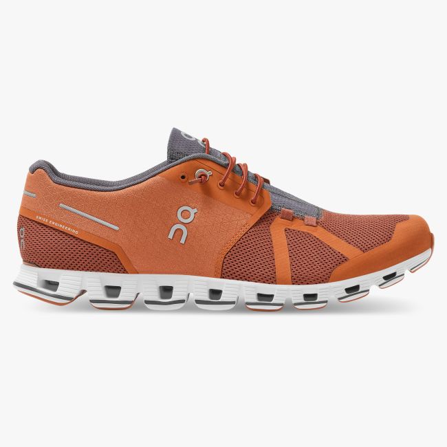 On Cloud - pantofi sport pentru barbati - maro ruginiu russet cocoa