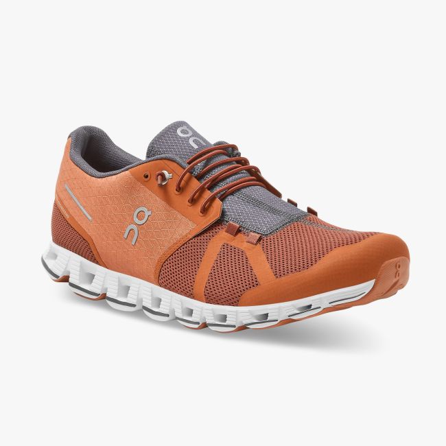 On Cloud - pantofi sport pentru barbati - maro ruginiu russet cocoa