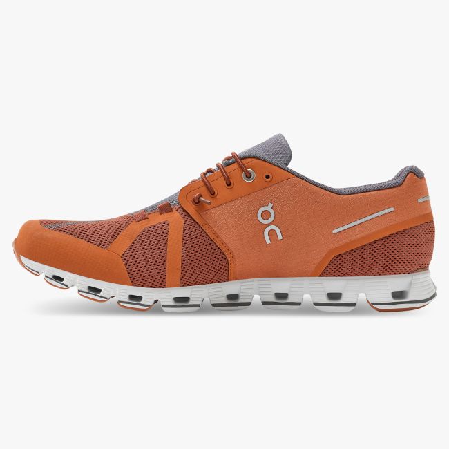 On Cloud - pantofi sport pentru barbati - maro ruginiu russet cocoa