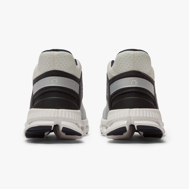 On Cloud Hi Edge - pantofi sport pentru barbati - alb gri glaciar negru