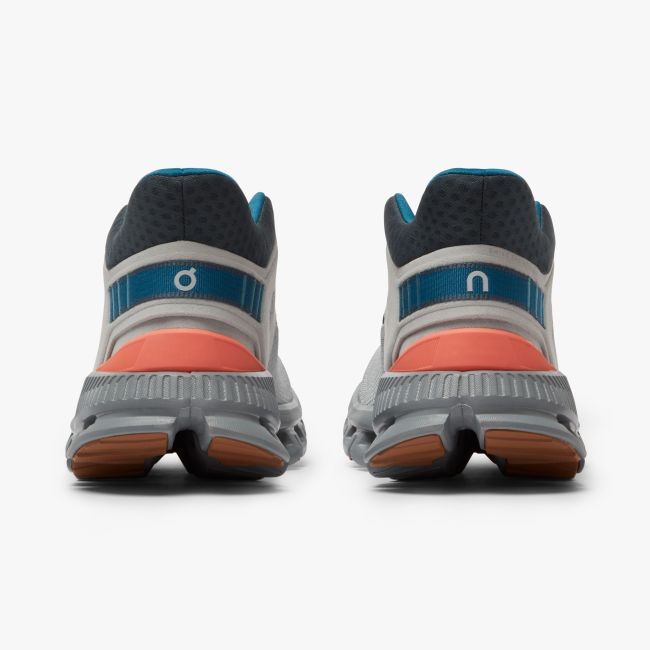 On Cloud Hi edge - pantofi sport pentru femei - gri glaciar shadow