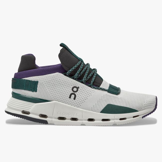 On CloudNova - pantofi sport pentru femei - alb mov