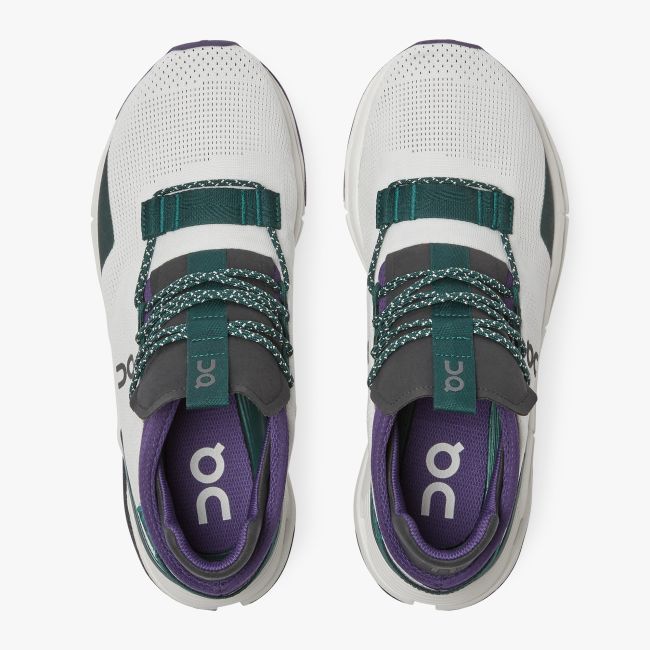 On CloudNova - pantofi sport pentru femei - alb mov