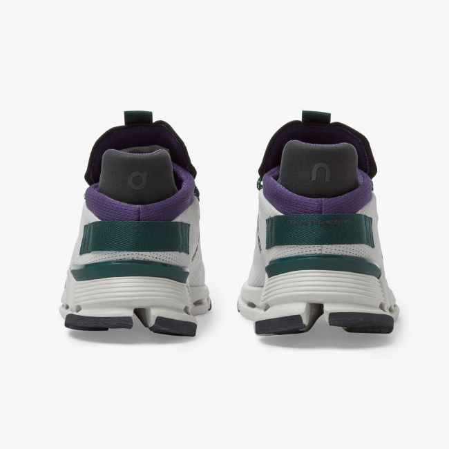 On CloudNova - pantofi sport pentru femei - alb mov