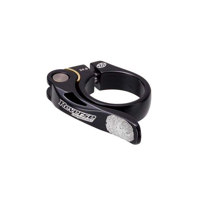 Reverse - Colier tija sa bicicleta Long Life 34.9mm - negru