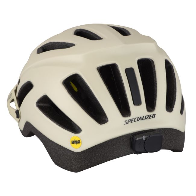 Specialized - casca ciclism Ambush Comp MIPS cu ANGI - alb Satin montan