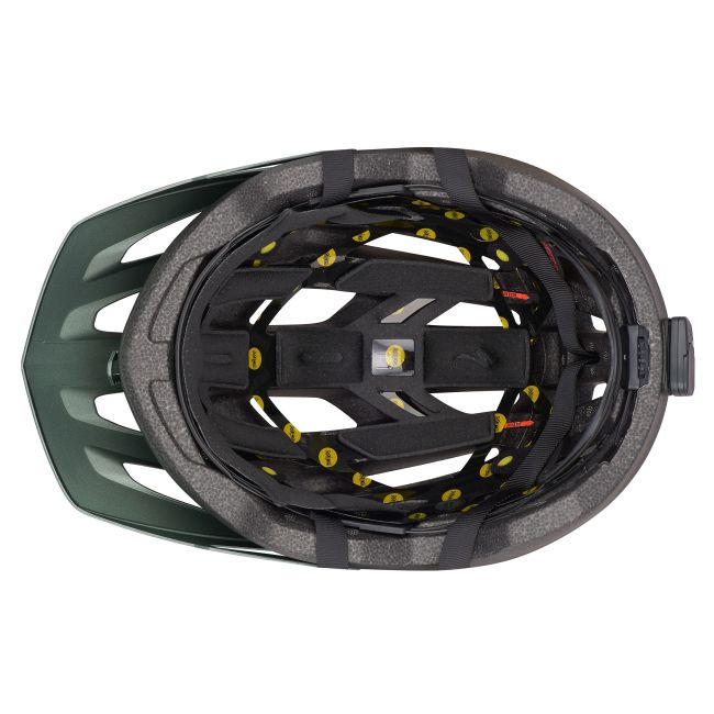 Specialized - casca ciclism Ambush Comp MIPS cu ANGI - verde Satin Metalic negru