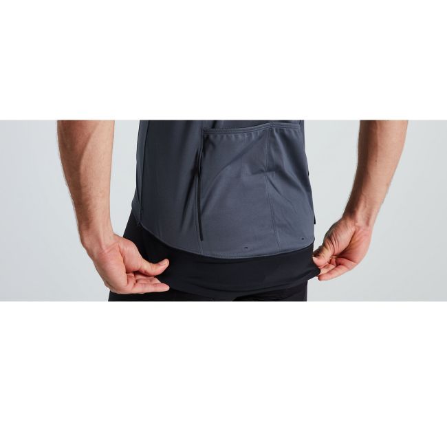 Specialized - tricou ciclism maneca scurta pentru barbati Deflect SL Elite Race SS jersey - gri antracit