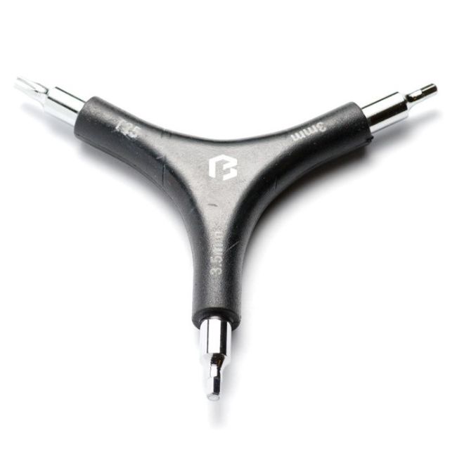 Bikefun - Cheie Bicicleta tip Y, dimensiune 3/3.5/T25mm