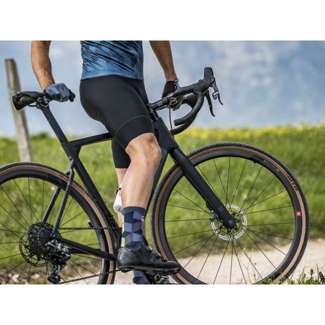 Castelli - pantaloni scurti pentru ciclism cu bretele Free Protect Race Bibshort - negru