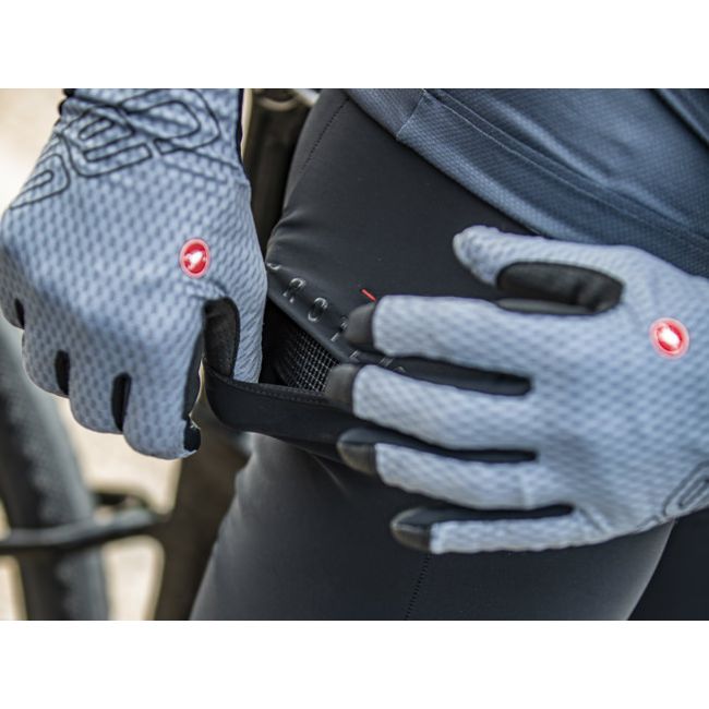 Castelli - pantaloni scurti pentru ciclism cu bretele Unlimited Bibshort - negru