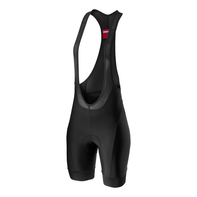 Castelli - pantaloni scurti pentru ciclism cu bretele pentru femei Prima Bibshort - negru