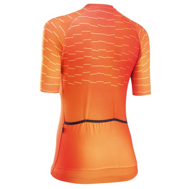 Northwave - tricou pentru ciclism cu maneca scurta pentru femei Blade Women Jersey - portocaliu negru