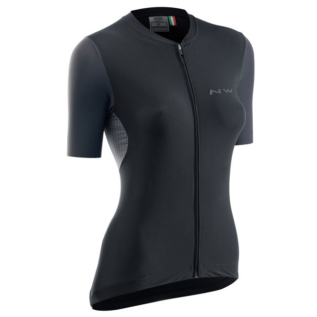 Northwave - tricou pentru ciclism cu maneca scurta pentru femei Extreme Jersey - negru gri