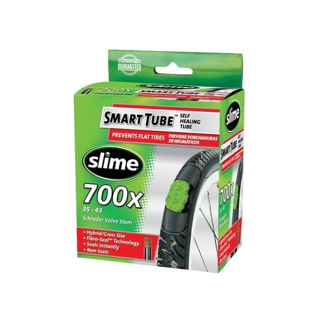 Slime - camera bicicleta 28" cu solutie antipana - 28x1.35-> 28x1.65 - 35-622->43-622 - valva schrader 48mm