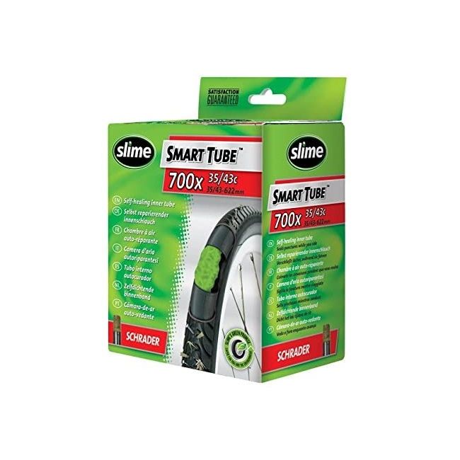 Slime - camera bicicleta 28" cu solutie antipana - 28x1.35-> 28x1.65 - 35-622->43-622 - valva schrader 48mm