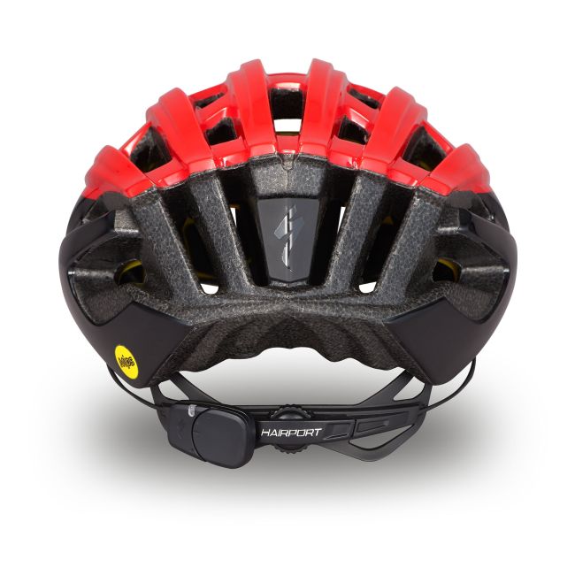 Specialized - casca ciclism Propero III cu senzor ANGi - Rosu lucios negru Tarmac