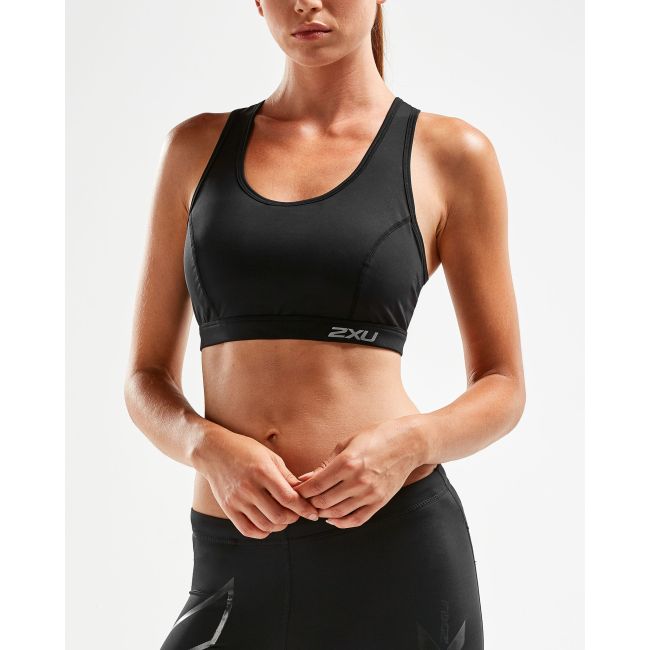 2XU - Bustiera sport femei XVENT Crop - Negru