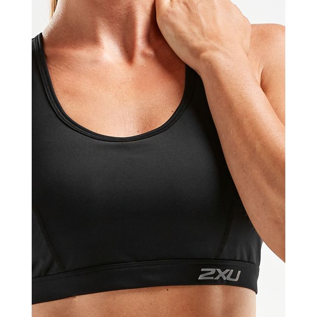 2XU - Bustiera sport femei XVENT Crop - Negru