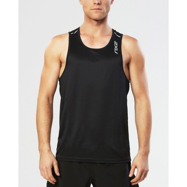 2XU - Maiou tehnic barbati Tech Singlet - negru
