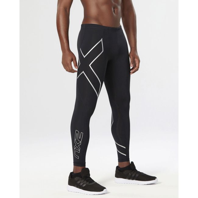 2XU - colanti lungi compresie barbati Compression G1 Tights - negru