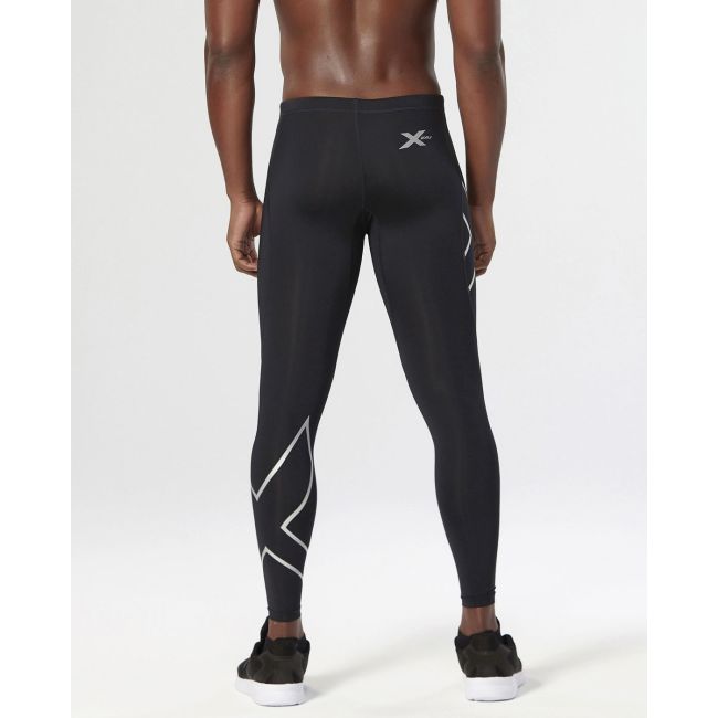 2XU - colanti lungi compresie barbati Compression G1 Tights - negru