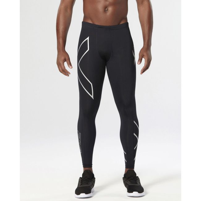 2XU - colanti lungi compresie barbati Compression G1 Tights - negru