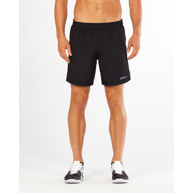 2XU - pantaloni scurti 2 in 1 pentru barbati Momentum 7 inch shorts - negru