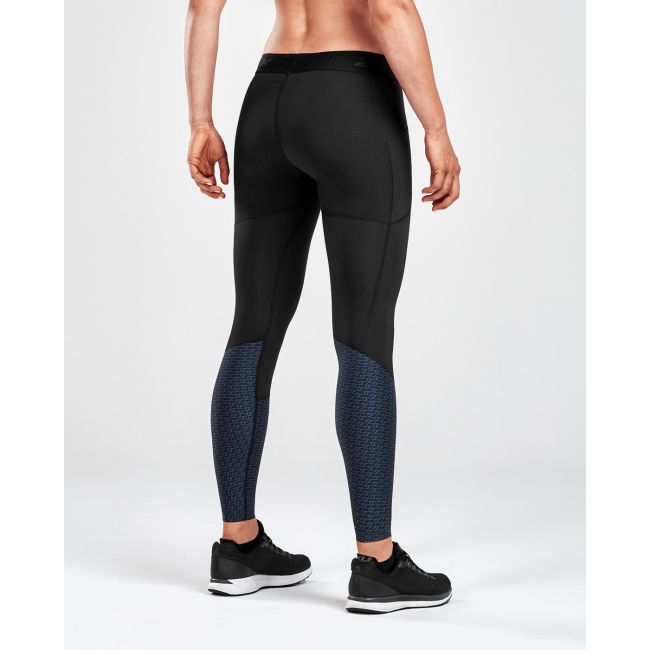 2XU colanti compresie lungi femei Compression Storage Tights - negru gri albastru