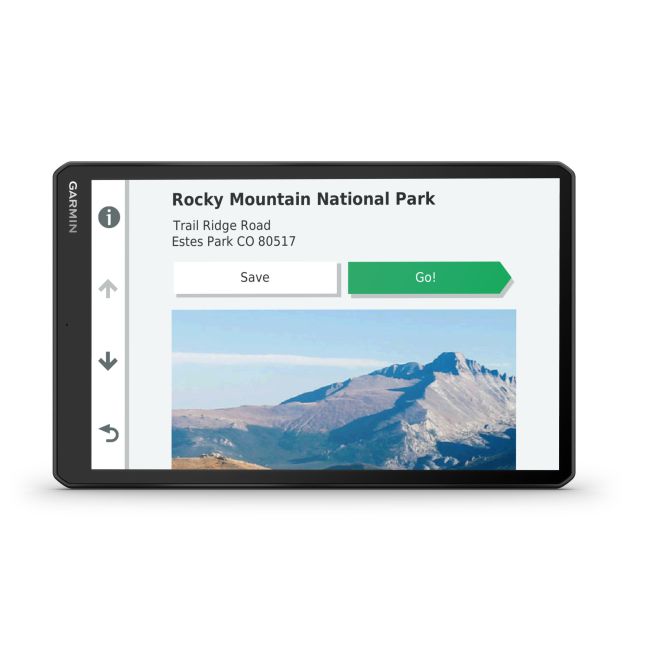 Garmin Camper 1090 - Noul dispozitiv sat-nav cu GPS 10" Camper pentru auto-rulote si rulote