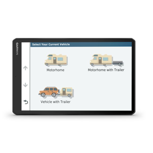 Garmin Camper 1090 - Noul dispozitiv sat-nav cu GPS 10" Camper pentru auto-rulote si rulote