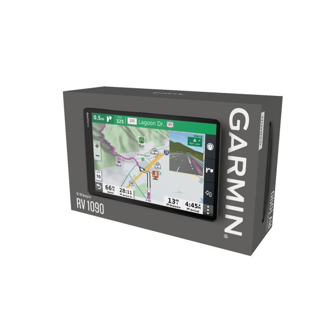 Garmin Camper 1090 - Noul dispozitiv sat-nav cu GPS 10" Camper pentru auto-rulote si rulote