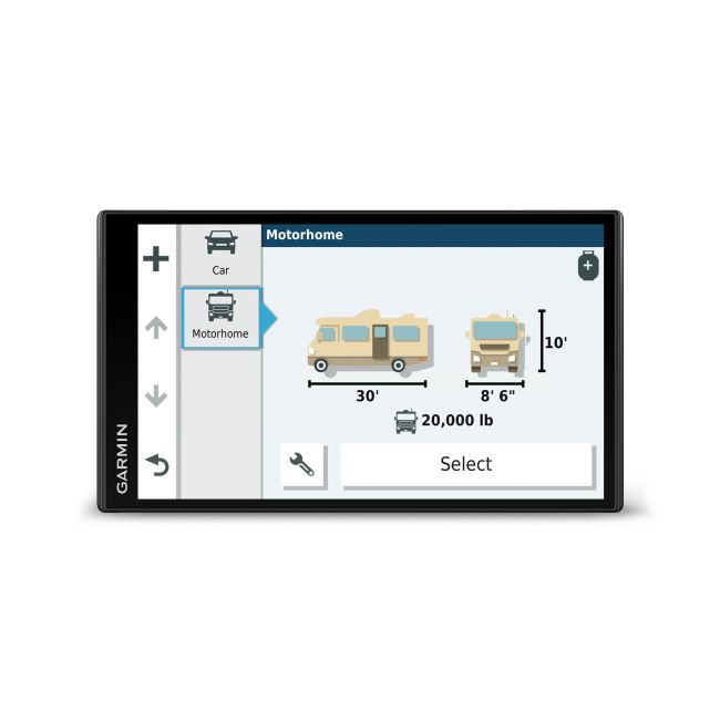 Garmin Camper 780 - Dispozitiv navigatie cu GPS 6.95" pentru auto-rulote si rulote cu trafic digital