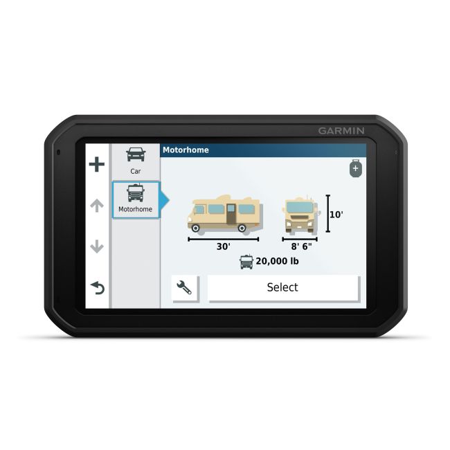 Garmin Camper 785 - Dispozitiv navigatie cu GPS 7" pentru auto-rulote si rulote cu trafic digital si camera de bord integrata