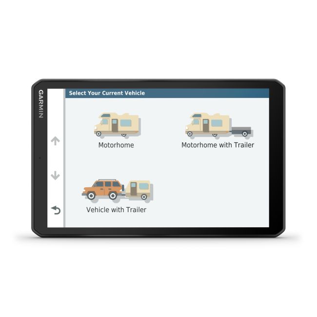 Garmin Camper 890 - Dispozitiv navigatie cu GPS 8" pentru auto-rulote si rulote cu trafic digital