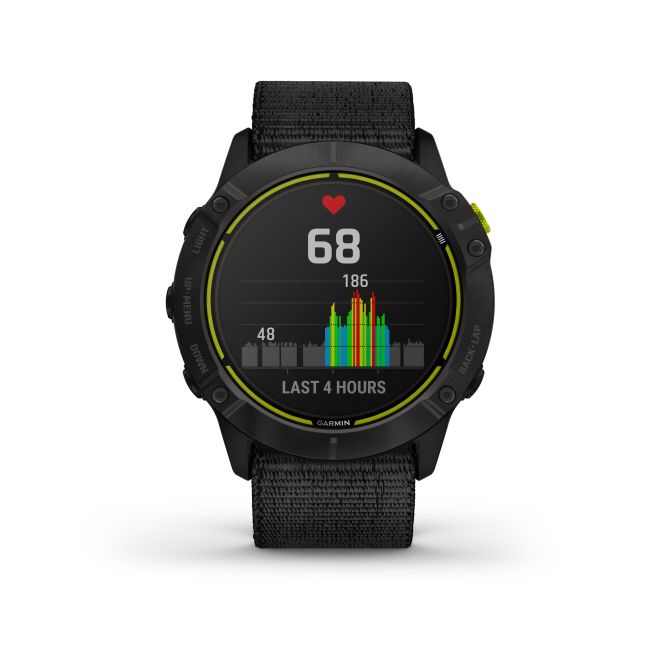 Garmin Enduro - Gri Carbon DLC cu curea de nailon - ceas multisport cu GPS pentru ultraperformanta