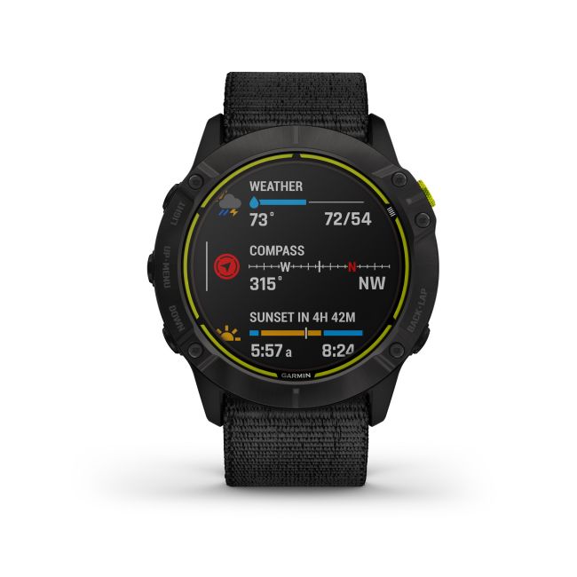 Garmin Enduro - Gri Carbon DLC cu curea de nailon - ceas multisport cu GPS pentru ultraperformanta