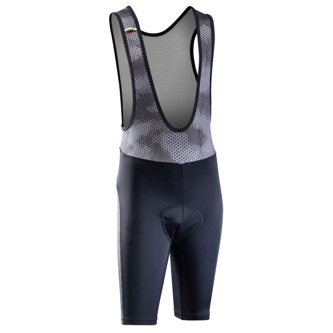 Northwave - pantaloni ciclism scurti cu bretele pentru copii Origin Junior bibshorts - negru