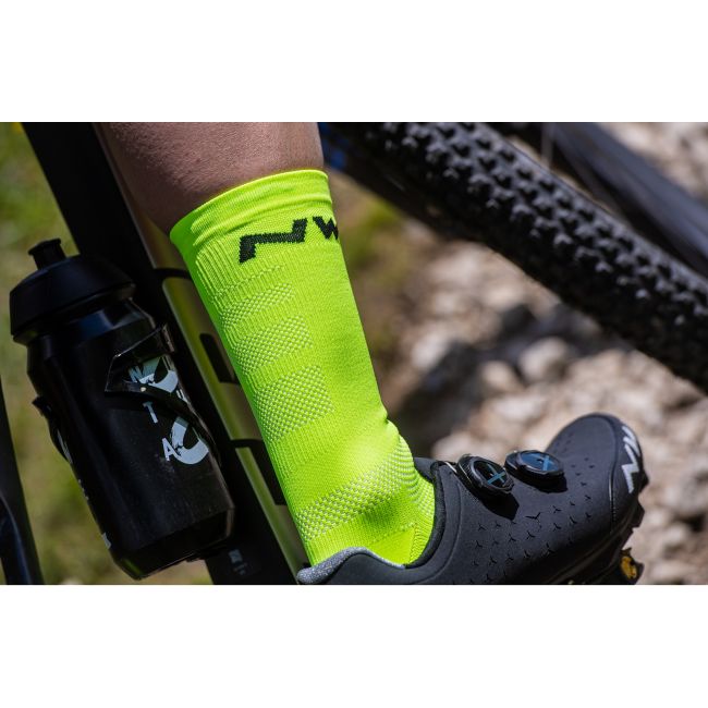 Northwave - sosete ciclism Extreme Pro - galben fluo negru