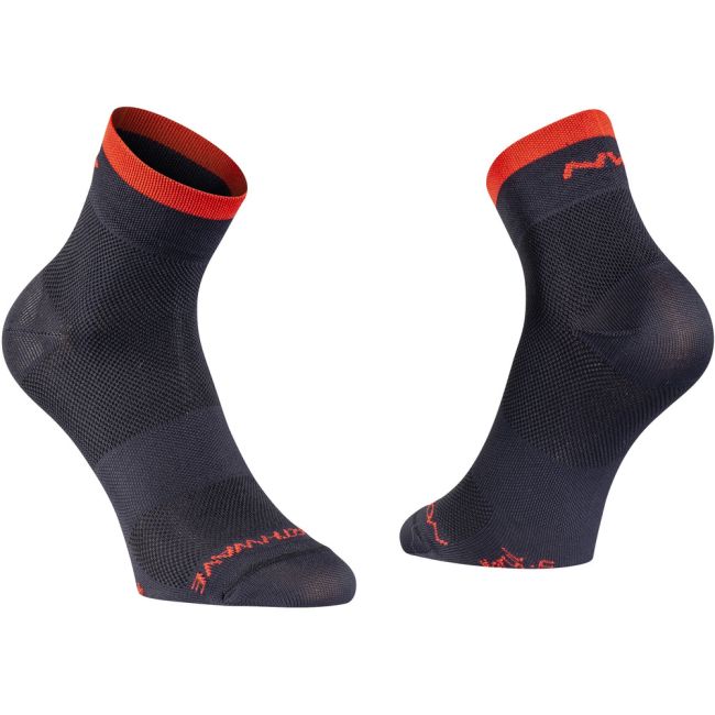 Northwave - sosete ciclism Origin Mid - negru rosu