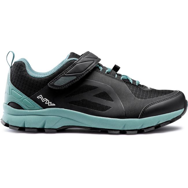 Northwave Escape Evo - pantofi pentru ciclism MTB All Mountain - negru verde colorado