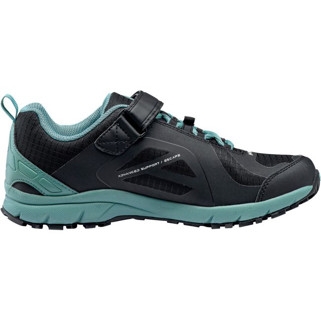 Northwave Escape Evo - pantofi pentru ciclism MTB All Mountain - negru verde colorado