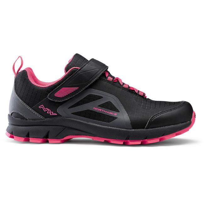Northwave Escape Evo - pantofi pentru ciclism MTB All Mountain pentru femei - negru fucsia
