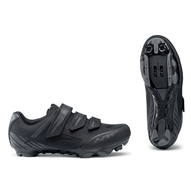 Northwave Origin W - pantofi pentru ciclism MTB pentru femei - negru-gri