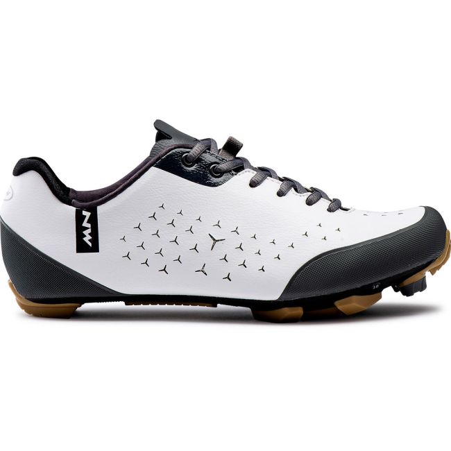 Northwave Rockster - pantofi pentru ciclism gravel - albi