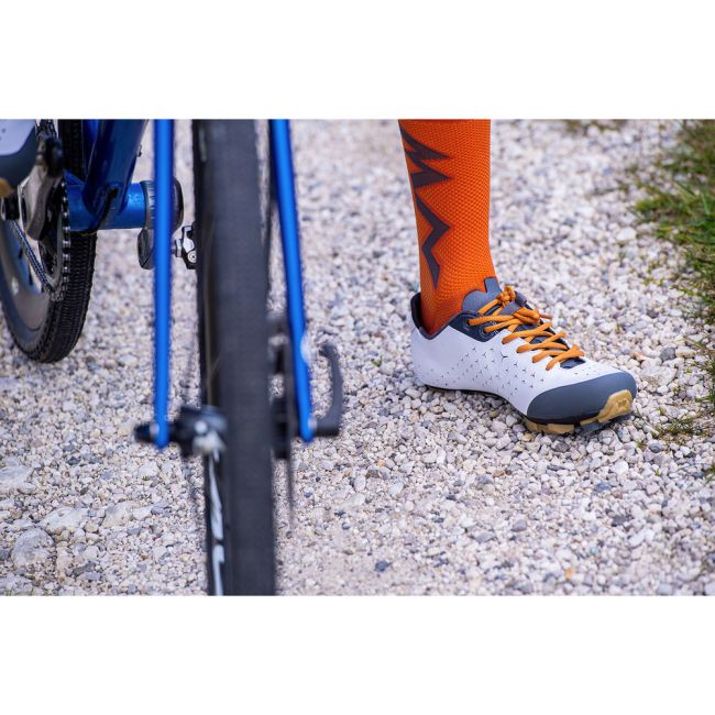 Northwave Rockster - pantofi pentru ciclism gravel - albi