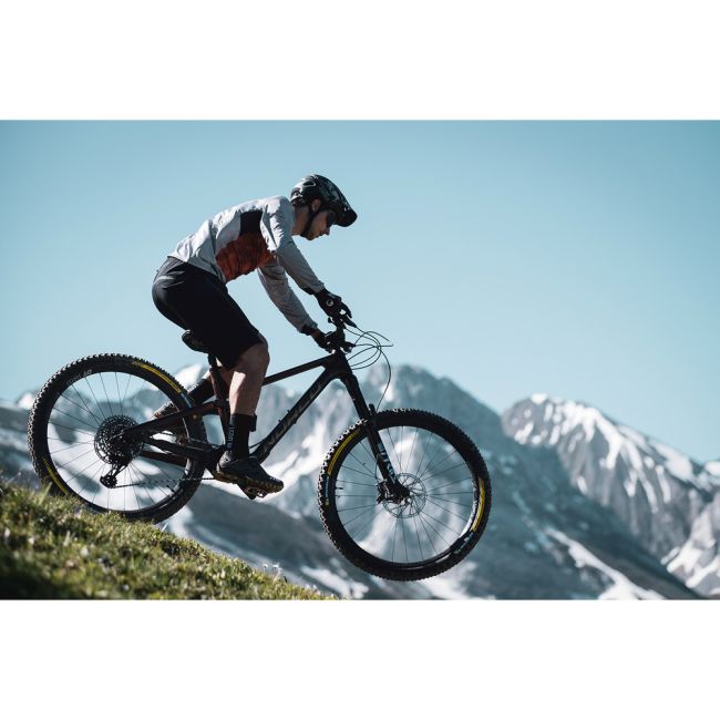 Northwave Spider Plus 2 - pantofi pentru ciclism MTB All Mountain - gri portocaliu
