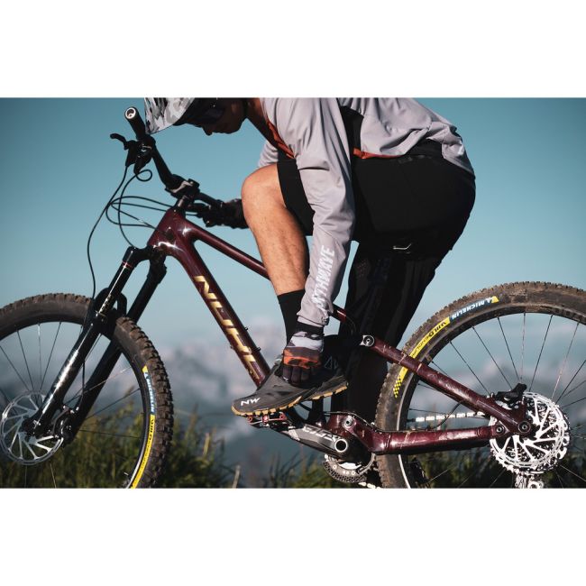 Northwave Spider Plus 2 - pantofi pentru ciclism MTB All Mountain - gri portocaliu