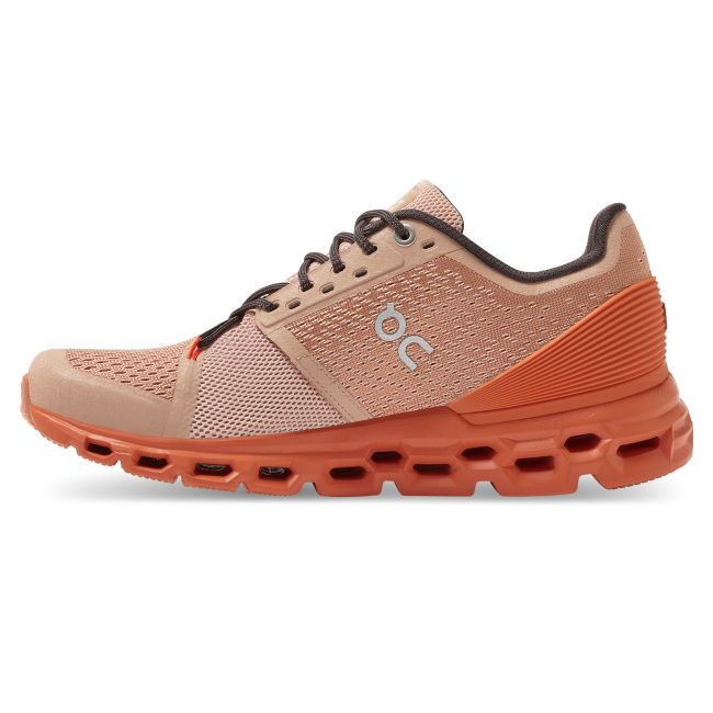 On Cloudstratus - pantofi alergare pentru femei - Rosebrown Flare